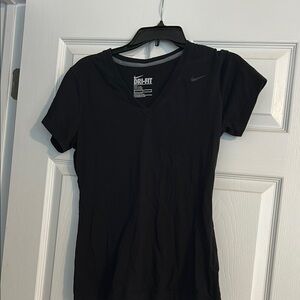 Nike Black Short Sleeve Top